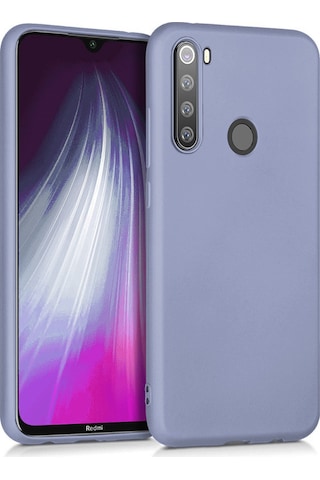 Xiaomi Redmi Note 8 Kılıf Liquid İçi Kadife Tam Koruma Silikon 001