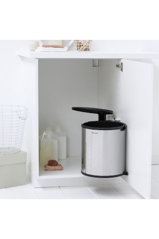 Brabantia Çöp Kutusu 15 Lt Dolap İçi Briliant Steel 418181