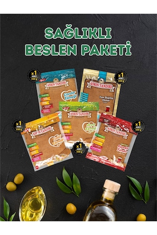 Asrın Tandırı Sağlıklı Beslen Paketi 5'li Lavaş Tandır Ekmeği