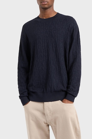 Armani Exchange Erkek Kazak 6dzm1r Zm4dz 1510 Lacivert Lacivert