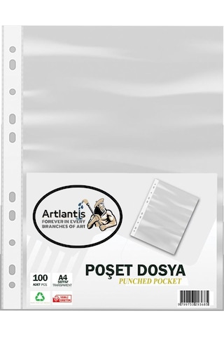 Gri Büro Klasörü Telli Dosya Ve Poşet Dosya Seti 2 Adet Büro Klasörü 10 Renk Telli Dosya 100 Adet Poşet Dosya 1