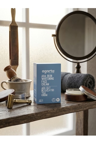 Agarta Aha Cilt Beyazlatıcı Yüz Kremi Aydınlatıcı & Leke Karşıtı Gece Bakımı 50 Ml