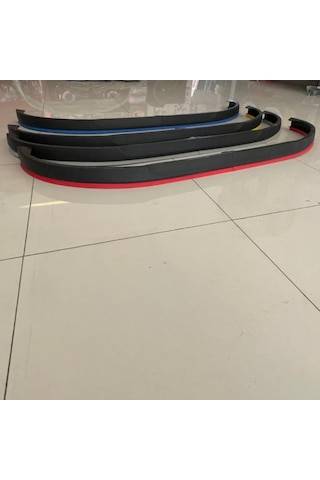Astra H 2 Parça Karlık Lip Üniversal Kırmızı Çitalı Renkli Siyah