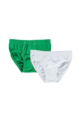 Civil Boys Erkek Çocuk 2'li Külot Set 2-10 Yaş Yeşil Beyaz 82334662423w1 Beyaz - Yeşil