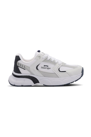 Slazenger ZEX Erkek Beyaz / Lacivert Koşu & Yürüyüş Spor Ayakkabısı