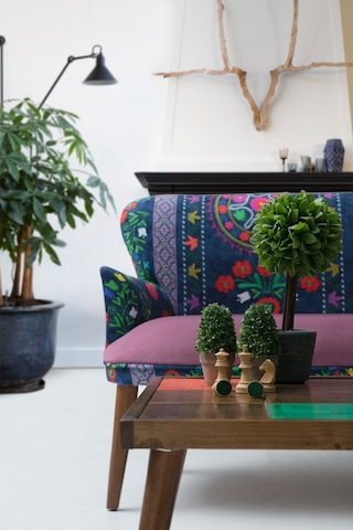 Mobilyabazari Etnik Desen Çay Seti Ikili Koltuk, Salon, Balkon