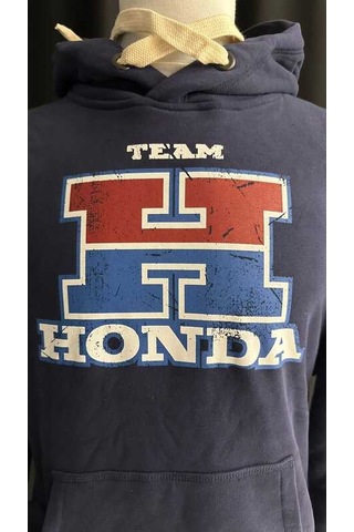 Honda Kapüşonlu Lacivert H Sweatshırt