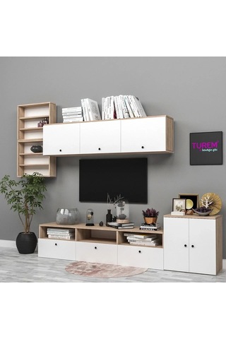 Milens Tv Ünitesi Mdf Siyah