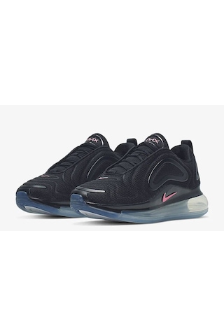 Nike Air Max 720 Siyah Kadın Spor Ayakkabı 1 No Dar Kalıp Siyah