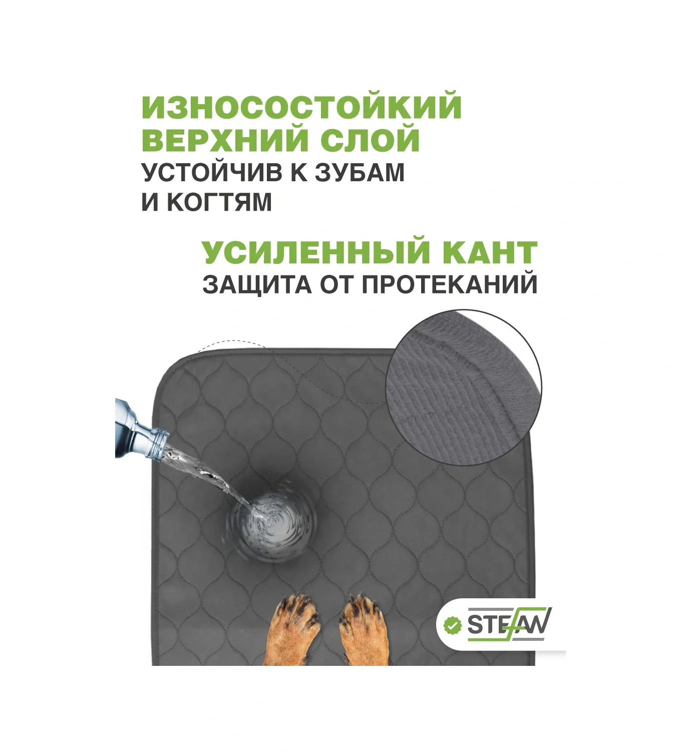 Stefan Yeniden Kullanılabilir Su Geçirmez Emici 60x90 Cm'lik Kundak 320225702