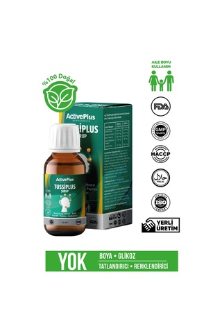 Actıve Plus Tussıplus Srp. 150 Ml