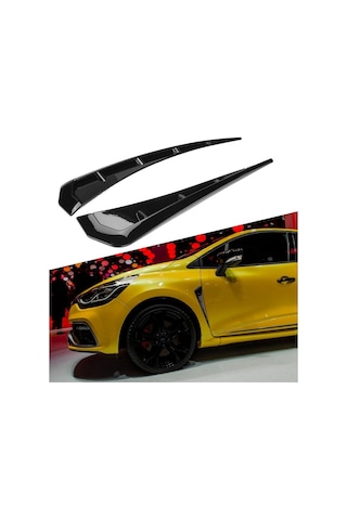 Renault Clio 4 Yan Çamurluk Venti Piano Black 2 Adet
