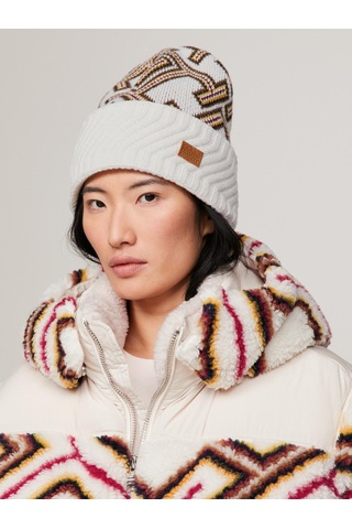 Tommy Hilfiger Th X P Beanıe Kadın Bej Bere