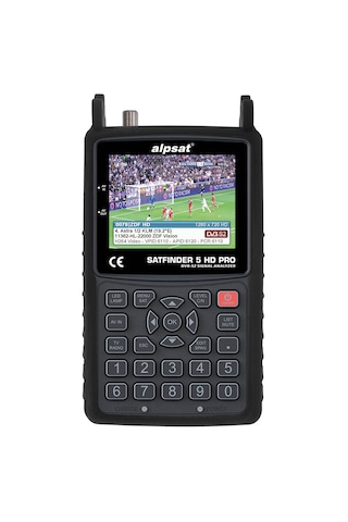 Alpsat Satfinder 5 Hd Pro - Profesyonel Uydu Bulucu Ve Ahd Kamera Tester