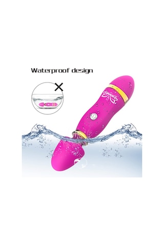 Hızlı Express 12 Titreşimli Vajina Klitoris Stimülatörü G-Spot Vibratör Pembe