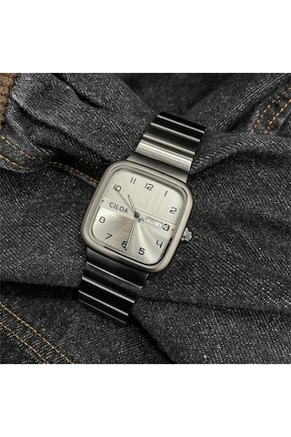 Fastbuy Cıloa Erkek Spor Takvimi Paslanmaz Çelik Kasa 141black Altın Saat Altın