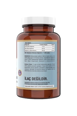 Ncs Çinko Bisglisinat Bakır Selenium 120 Tablet Zinc