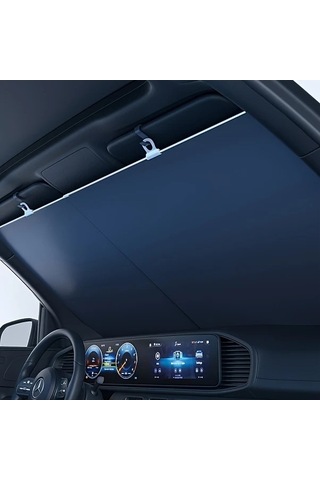 Pazly 2 Adet Araba Güneşlik Seti, Isıdan Koruyan Ön Cam Işık Bloke Edici, Yaz İçin Güvenli, Evrensel Modeller İçin, Guangdong China