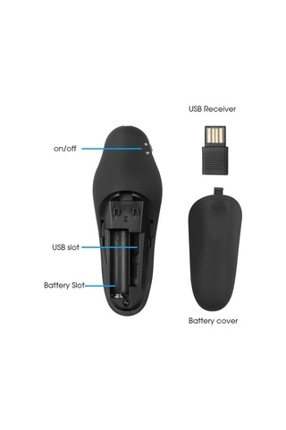Sunum Kumandası Slayt Sunumu Için Lazer Pointer Presenter