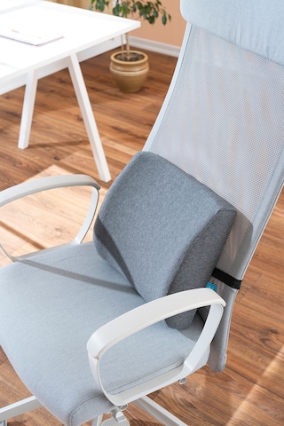 Ortopedik Sünger Bel Yastığı Ofis Araba Koltuk Yastığı Bel Destek Minderi 35x34x12 Cm