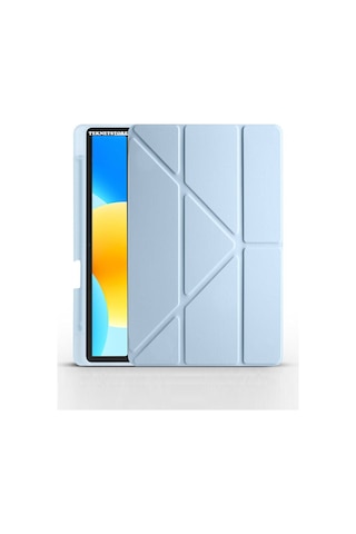 Huawei Matepad 11.5 Inç Tablet Uyumlu Kılıf Katlanır Kalemlikli Standlı Uyku Modlu Akıllı Kapak Kılıf