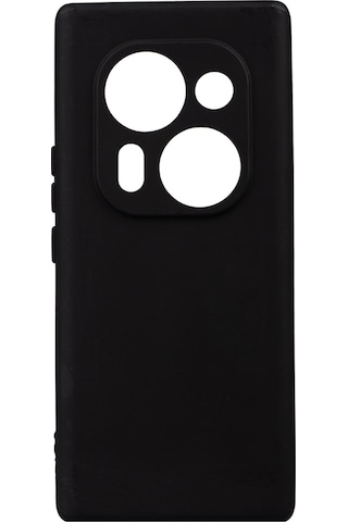 Nourthkiingdom Tecno Phantom X2 Pro Uyumlu Kılıf Nrtk Biye Silikon-siyah Siyah