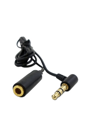 Konesam Bose On Ear Oe Kulaklık İçin 2 Adet 3.5mm Ses Uzatma Kablosu 1.2m, Siyah - Yedek/değiştirme