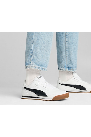 Puma Turino Iı Beyaz Erkek Sneaker 000000000102029336 Beyaz-sıyah Beyaz - Siyah