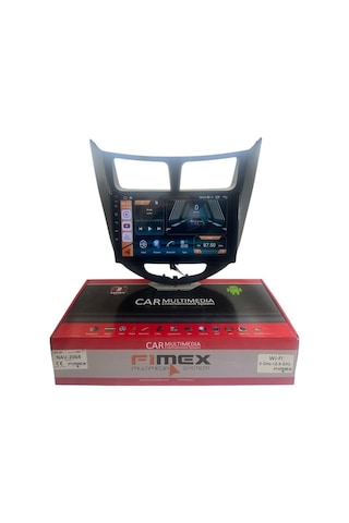Hyundai Accent Blue Siyah 2011-2013 Fimex 2-64 Dspli Pro Oem Multimedia