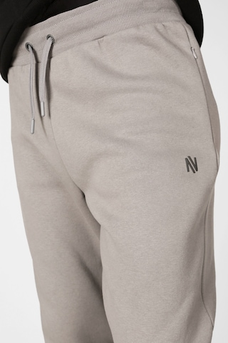 Erkek Jogger Pantolon Fermuarlı Cepli Paçada Gizli Fermuar Detaylı Beli Lastikli Bağcıklı Gri