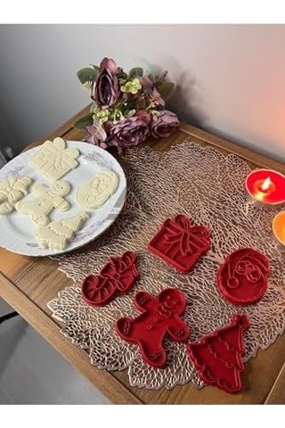 Yeniyıl Kurabiye Kalıbı Seti