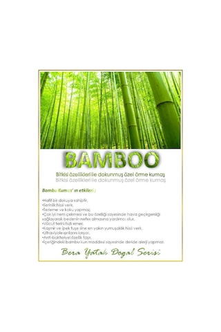Babyhopeankara 90X190 Ortopedik Bamboo Visco Yatak 90*190 Tek Kişilik Yatak