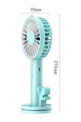 Zhkj Shop Usb Mini Handhd Fan Taşınabilir Stand Tabanlı Fildişi Beyaz 3979 Beyaz