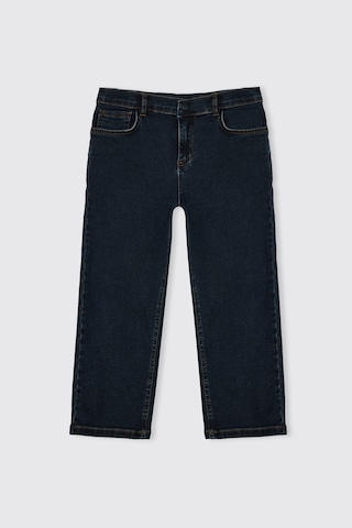 Panço Erkek Çocuk Beli Ayarlı Lastikli Lacivert Pantolon