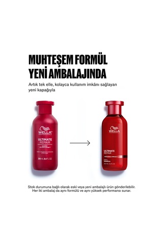 Wella Professionals Ultimate Repair Yıpranmış Saçlar İçin Saçı Ağırlaştırmayan Şampuan 250 Ml