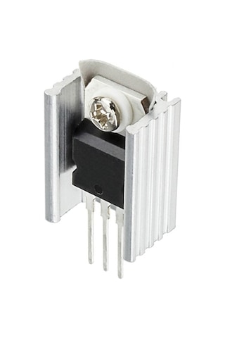 To220 Aluminyum Soğutucu Set Radyatör Entegre Transistör Mosfet Bjt Lm78xx Lm317 Irfxxx