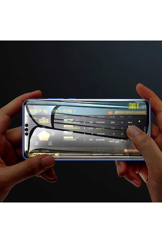 Kilifone - Mate 20 Lite Uyumlu - Ekran Koruyucu 5d Hayalet Cam Koruma - Şeffaf