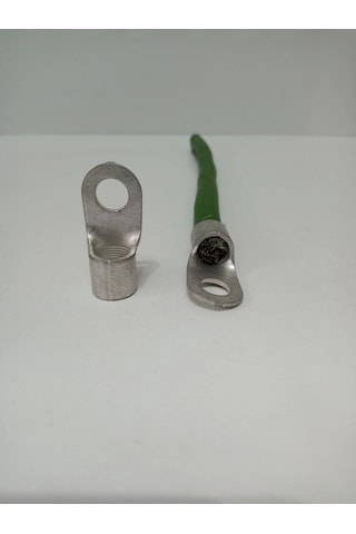 2ga Yalıtımsız Amfi Kablo Ucu - Akü Ve Şase İçin 2 Ga Amfi Güç Kablosu Ucu 35mm - 1 Adet