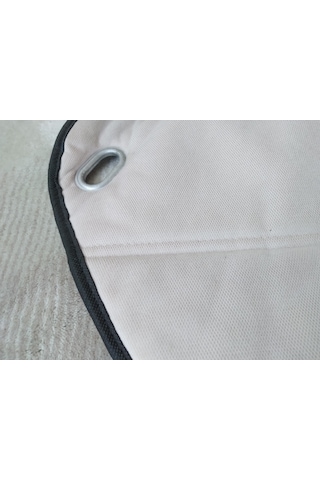 Koltuk Minderi 2li Takım Krem Tay Tüyü Minder Koltuk Kılıfı