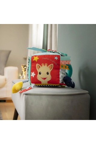 Sophie La Girafe Maxi Sensory Küp Çok Renkli