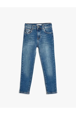 Koton Dar Paça İndigo Erkek Çocuk Jean Pantolon 5wkb40026td Indigo