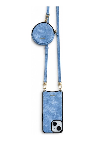 Kombinlenebilir - İphone 15 Uyumlu Magsafe Oval Tasarım Kılıf Hera Serisi - By Bero Lina Denim Silikon