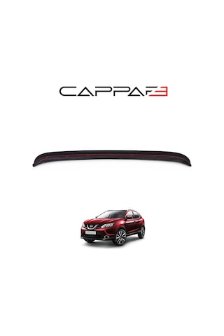 Nissan Qashqai 2014-2016 Yıl Aralığı Uyumlu Arka Tampon Eşiği Parlak