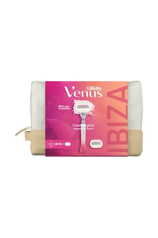 Gillette Venus Comfortglide Sugarberry + 2 Adet Yedek Başlık + Çanta