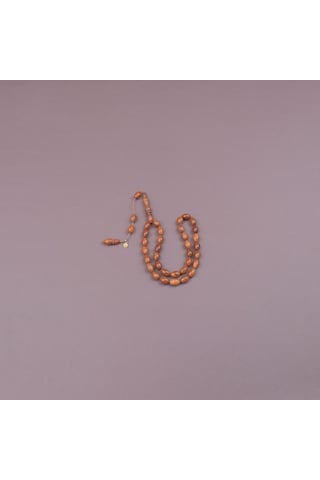 Kuka Orijinal Doğal Lapisdo İmzalı Bilek Boy Arpa Kesim 7x11.5mm Tesbih