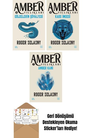 Gölgelerin Şövalyesi Amber Yıllıkları 9 + Kaos İmgesi Amber Yıllıkları 8 + Amber Kanı / Amber Yıllıkları 7