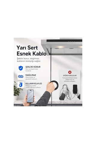 Tr 2 Metre 2 Kameralı Endoskop Yılan Kamera İos Android Type-c Uyumlu