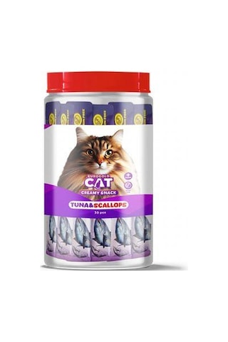 Eurogold Cat Ton Balıklı Deniz Taraklı Kedi Ödül Maması 30 x 15 G