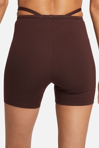 Nike Sportswear Everyday Modern 5 İnch Biker Shorts Kadın Tayt Şort Kahverengi