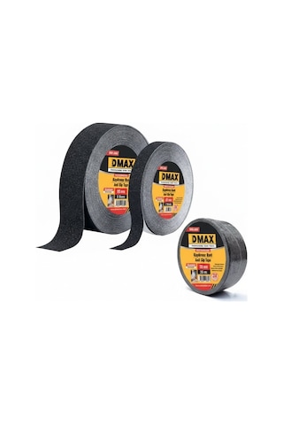 Merdiven Kaydırmaz Bant Dmax Siyah 50 Mm X 15 Mt Dmx4625